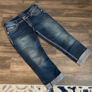 Silver Suki capris size W29